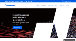 Desktop Screenshot of phonoway.com.br