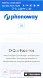Mobile Screenshot of phonoway.com.br